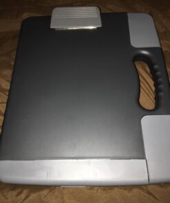 Officemate Portable Clipboard Storage plastic Case for A4 sizes, Charcoal (83301),11-3/4"w x 1-1/2"d x 14-1/2"h 52 71podMqAI0L