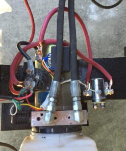 CRANK N CHARGE Solenoid Relay Switch Replacement For Prestolite & Ramsey Applications, Continuous Duty Winch & Golf Cart Applications, 12 Volt 5 Terminal Heavy Duty 6 71ppL1B2OQL