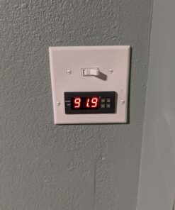 bayite AC 110V Fahrenheit Digital Temperature Controller 10A 1 Relay with Sensor 29 71ppesoNMOL