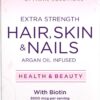 Nature's Bounty Optimal Solutions Hair Skin & Nails Extra Strength Softgels, 150 Count (Pack of 1) Package may vary 6 71pqzu6ITXL