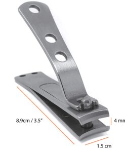 Alternative view of KOHM Nail Clippers for Thick Nails - Heavy-Duty, Stainless Steel, Tough, Professional Toenail Clippers w/Built-in File - Nail Cutters for Seniors and Adults Pack of 1