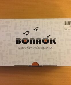 BONAOK Wireless Bluetooth Karaoke Microphone, 3-in-1 Portable Handheld Mic Speaker for All Smartphones,Gifts for Girls Kids Adults All Age Q37(Rose Gold) Rose Gold 44 71pvC7BMYdL