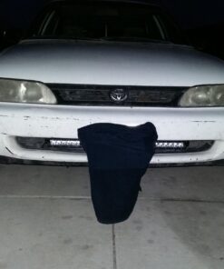 Nilight 40001S-B Bar Super Slim 2PCS 7 Inch 30W Spot Driving Fog 3600LM Single Row Off Road LED Lights for Jeep-2 Style Mounting Brackets, 2 Years Warranty White 61 71pvcpKepRL