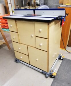 Kreg PRS5000 Precision Router Lift - Router Table Lift System - Durable Router Plate Insert - Router Table Plate Insert - For Quick, Accurate, Reliable & Repeatable Setups 40 71pw B255LL 1