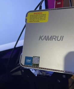 KAMRUI GK3 Plus Mini PC 16GB RAM 512GB M.2 SSD, Intel 12th Alder Lake N95 (up to 3.4GHz) Micro PC, 2.5''SSD, Gigabit Ethernet, 4K UHD, WiFi, BT, VESA/Home/Business Mini Desktop Computer 16GB+512GB/Intel Alder Lake N95 62 71pwEIezbL