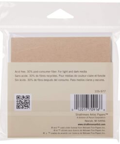 Strathmore (105-977-1 400 Series Toned Tan Artist Tiles, Brown, 30 Sheets 4x4 7 71pwaVuWFOL