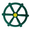 Swing-N-Slide WS 1524 Pirate Ship Wheel with 12 Inch Diameter for Swing Sets, Play Sets & Playhouses, Green 43 71pwm8tBFZL