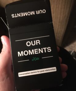 OUR MOMENTS Kids: 100 Conversation Starter Cards for Families and Kids - Relationship Building - Car Travel, Road Trip & Card Game for Healthy Loving Family - Questions for Family Activities 36 71py1eE NL