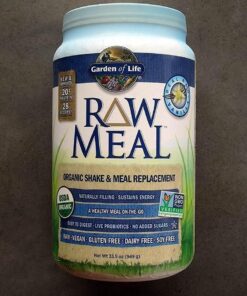 Garden of Life Vegan Protein Powder - Raw Organic Meal Replacement Shakes - Vanilla - Pea Protein, Greens and Probiotics for Women and Men, Plant Based Dairy Free All in One Shake, 28 Servings 2.32 Pound (Pack of 1) 41 71pzDDZywL