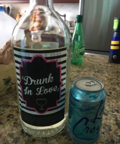 Pixelverse Design Bachelorette Wine Bottle Labels - 4" x 5" (6 pack) Bridal Shower Party Favors Gifts Bridesmaids Engagement Wedding Decorations Bride Maid of Honor Reception 39 71pzQevWmWL