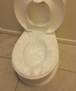 TidyTots Disposable Potty Chair Liners - Value Pack - Universal fits most potty chairs - 32 Liners 24 71q0nyCpyL
