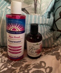 Premium Organic Moroccan Rose Water - 4oz - Imported from Morocco - 100% Pure (Food Grade) No Oils or Alcohol - Rich in Vitamin A & C. Perfect for Reviving, Hydrating & Rejuvenating Your Face & Neck 4 Fl Oz (Pack of 1) 25 71q2QDQWBjL 1