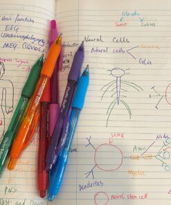 Paper Mate Profile Retractable Ballpoint Pens, Bold (1.4mm), Assorted Colors, 12 Count 33 71q2sIvneyL