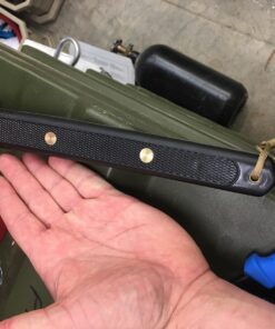 Handmade Sword - Tactical Manganese Steel Samurai Katana and Wakizashi Sword, Manganese Steel, Wood Scabbard Covered with Fiberglass, Black Tactical Manganese Steel Katana 19 71q39 q8r9L