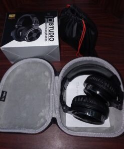 OneOdio Wired Over Ear Headphones Studio Monitor & Mixing DJ Stereo Headsets with 50mm Neodymium Drivers and 1/4 to 3.5mm Jack for AMP Computer Recording Podcast Keyboard Guitar Laptop - Black 48 71q39DAAaXL