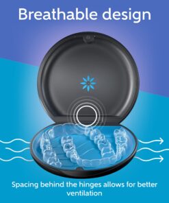 Invisalign Aligners case, Black 27 71q39WoP54L