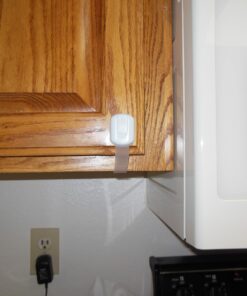 SKYLA HOMES Baby Locks (8-Pack) Child Safety Cabinet Proofing - Safe Quick and Easy 3M Adhesive Cabinet Drawer Door Latches No Screws & Magnets Multi-Purpose for Furniture Kitchen Ovens Toilet Seats 8 Count (Pack of 1) White 33 71q4PSUiSJL