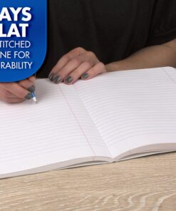 Mead Composition Notebook, College Ruled Paper, 9-3/4" x 7-1/2", 100 Sheets, Black Marble (09932) Pack of 1 13 71q574SkupL