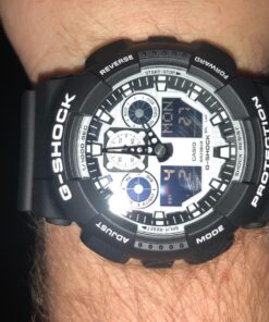 Casio G-Shock GA-100BW-1A White and Black Series Luxury Watch - Black/One Size 53 71q5NfkdVkL