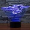 Smalody Night Lights 3D Optical Illusion Multi-Colored Change Touch Controlled Desk Lamp Battleship Bedside Lamp Christmas Gifts and Birthday Gifts 10 71q5OhuwxrL