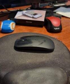 Rechargeable Wireless Mouse for MacBook Pro/ Air,Bluetooth Mouse for Laptop/PC/Mac/iPad pro/Computer black 31 71q6lFb3L0L