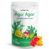 LIVING JIN Agar Agar Powder (4oz) Vegan Gelatin Substitute, Certified Gluten-free, Non-GMO, 100%, Sugar-free, Halal, Desserts, 100% Natural Red Algae 4 Ounce (Pack of 1) 19 71q7GEqIaL