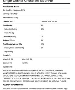 MoonPie Single Decker Chocolate Marshmallow Sandwich -(96Count Total) | Chocolate Covered Graham Cracker & Marshmallow Pie, 2 Ounce (Pack of 8) 15 71q7LOnCNzL