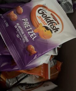 Goldfish Crackers Big Smiles Variety Pack with Cheddar, Colors, and Pretzels, Snack Packs, 30 Ct 37 71q7h7GzTL
