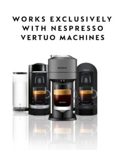 Nespresso Capsules VertuoLine, Intense Variety Pack, Dark Roast Coffee, 40 Count Coffee Pods, Brews 7.77 Ounce and 1.35 Ounce, 10 Count (Pack of 4) 10 Count (Pack of 4) 23 71q8qBZEYIL 3