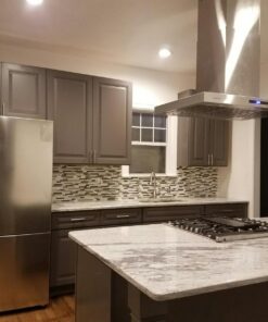 CAVALIERE 36" Island Mounted Stainless Steel Kitchen Range Hood 442 CFM 27 71q9PSImW2L