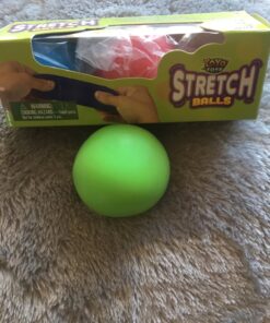 YoYa Toys Pull, Stretch and Squeeze Stress Balls - 3 Balls, Elastic Sensory Balls for Stress and Anxiety Relief, Autism and Special Needs Toys, Calming Fidgets for Kids and Adults, Ideal for Classroom Stretch Pack of 3 47 71q9bPYbTL