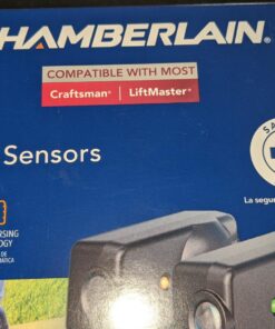 Chamberlain G801CB-P LiftMaster/Craftsman 801CB Garage Door Opener Replacement Safety, Includes 2 Sensors, Mounting Brackets and Hardware, 1 Pack, One Color Sensors - Old Version 31 71qCb N8rxL