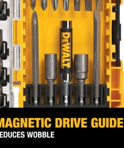 DEWALT Screwdriver Bit Set with Tough Case, 45-Piece (DW2166),Grey/Silver Screwdriving Set With Tough Case 45-Piece Screwdriving Set 30 71qDOg jpzL