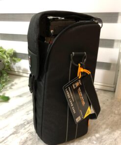 Ape Case ACPROLC18 Professional Large Lens Case, Black/Yellow 36 71qDlubb6BL