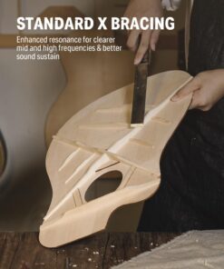 Donner Acoustic Guitar Kit for Beginner Adult Teen Full Size Cutaway Acustica Guitarra Starter Bundle Set with Bag Strap Tuner Capo Pickguard Pick, Right Hand 41 Inch Natural, DAG-1C/DAD-110C 30 71qFxPilzIL