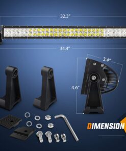 Alternative view of Nilight 32-Inch 180W Spot Flood Combo LED Bar - Off Road Driving Lights, 2 Year Warranty 32Inch 180W Light Bar