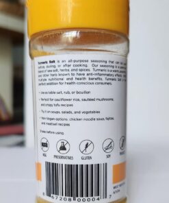 JADA Spices Chicken Salt Spice and Seasoning - Original, Turmeric Salt - Vegan, Keto & Paleo Friendly - Perfect for Cooking, BBQ, Grilling, Rubs, Popcorn and more 12 71qHGoC nBL