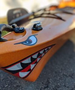 Shark Teeth Mouth Reflective Decals Graphics Sticker Fishing Boat Canoe Car Truck Kayak Decals Accessories 49 71qIKLL7FL