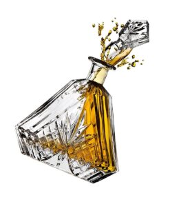 Dublin Triangular Crystal Decanter Single Decanter 12 71qJ4gDZhnL
