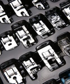 Professional Domestic 42 PCS Sewing Machine Sewing Foot Presser Foot Set with Manual for Brother, Singer, Babylock, Janome, Elna, Toyota, New Home, Simplicity and Kenmore Low Shank Sewing Machines 17 71qJrx1LNL