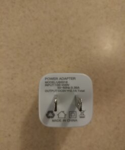 X-EDITION Wall Charger,4-Pack 2.1A Dual Port USB Power Adapter Plug Charging Block Cube for Phone 8/7/6 Plus/X, Pad, Samsung Galaxy S5 S6 S7 Edge,LG, Android (White) White 40 71qKED2Nf7L