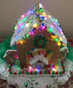 GDEALER 2 Pack LED Fairy Lights Halloween Battery Operated String Lights Waterproof 8 Modes Remote Control Color Changing Christmas Lights 60 LED 20 Feet Copper Wire Firefly Lights- Multicolor 37 71qKSME181L