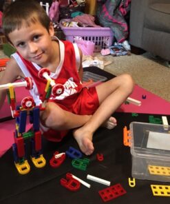 Whirligig STEM Toys for Girls & Boys | Building Blocks for 5 Year Old+ | Creative Construction Educational Engineering Set | 106 Pieces | Best Kids Gift Kit for Ages 5, 6, 7, 8, 9, 10 Yr. 37 71qKy9AIOIL 2