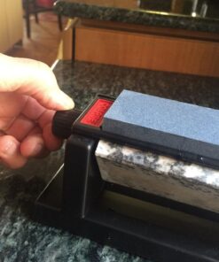 Smith’s TRI6 Arkansas Tri-Hone Stone Sharpening System Grey 6” Fine, Medium, & Coarse Stones 3-Way Honing Nonslip Rubber Feet Restore Tools, Hunting, Kitchen, Fishing & Pocket Knives 54 71qLQTB KSL