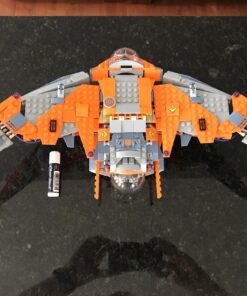 LEGO Marvel Super Heroes Avengers: Infinity War Thanos: Ultimate Battle 76107 Guardians of the Galaxy Starship Action Construction Toy (674 Pieces) (Discontinued by Manufacturer) 42 71qMK34LvvL