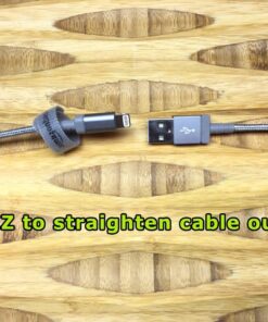 Amazon Basics Nylon Braided Lightning to USB A Cable, MFi Certified Apple iPhone Charger, Dark Gray, 3-Foot 3 Feet 1 42 71qMU9m k1L