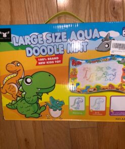 Kids Toys Water Doodle Mat: Dinosaur Painting Coloring Pad for Toddlers 1-3 - Aqua Magic Drawing Board for 2 3 4 Year Old Toddler Arts and Crafts Christmas Birthday Gifts for Girls Boys Age 2-4 3-5 48 71qOFLcTuHL
