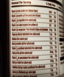 Amazon Elements Men’s One Daily Multivitamin, 62% Whole Food Cultured, Vegan, 65 Tablets, 2 month supply (Packaging may vary) 30 71qOKbuW qL