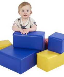 Alternative view of Karma Baby 7 Piece Toddler Stacking Block Set, Multi