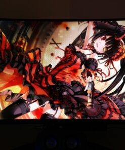 Acer Gaming Monitor 27” Curved ED273 Abidpx 1920 x 1080 144Hz Refresh Rate G-SYNC Compatible (Display Port, HDMI & DVI Ports) Black 27-inch 37 71qOrt6B6L 1